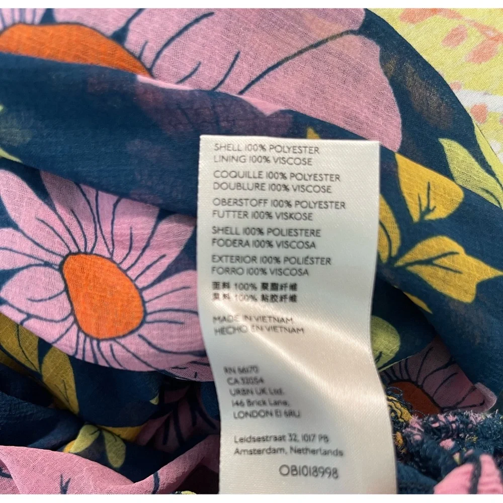 Free People Printed Lolita Top NWT SZ S and M - Picture 6 of 11